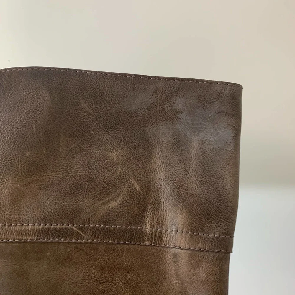Vince Camuto Bendra Over-the-knee Riding Boots Size 9.5M Leather Brown